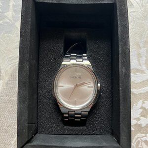 Silver Nixon watch